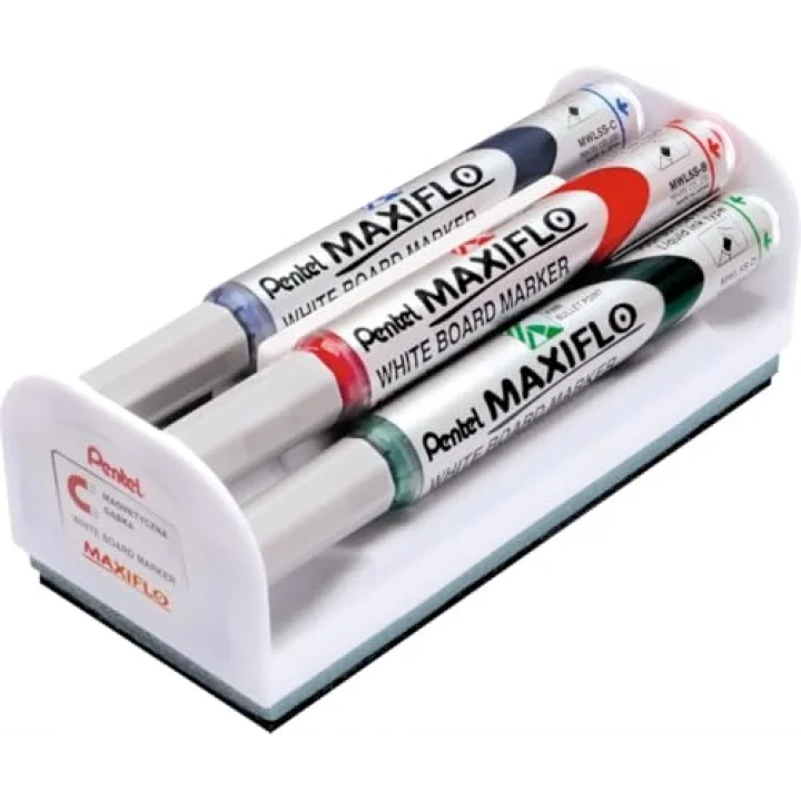 Maxiflo tahta kalemi set sünger ile (yuvarlak uçlu ince)