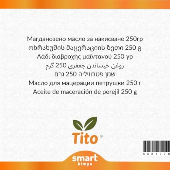 Maydanoz Maserasyon Yağı Petroselinum sp. 250 g