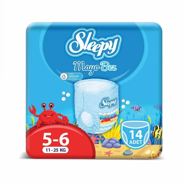 Mayo KÜLOT Bez 6 Numara Xlarge 14 Adet