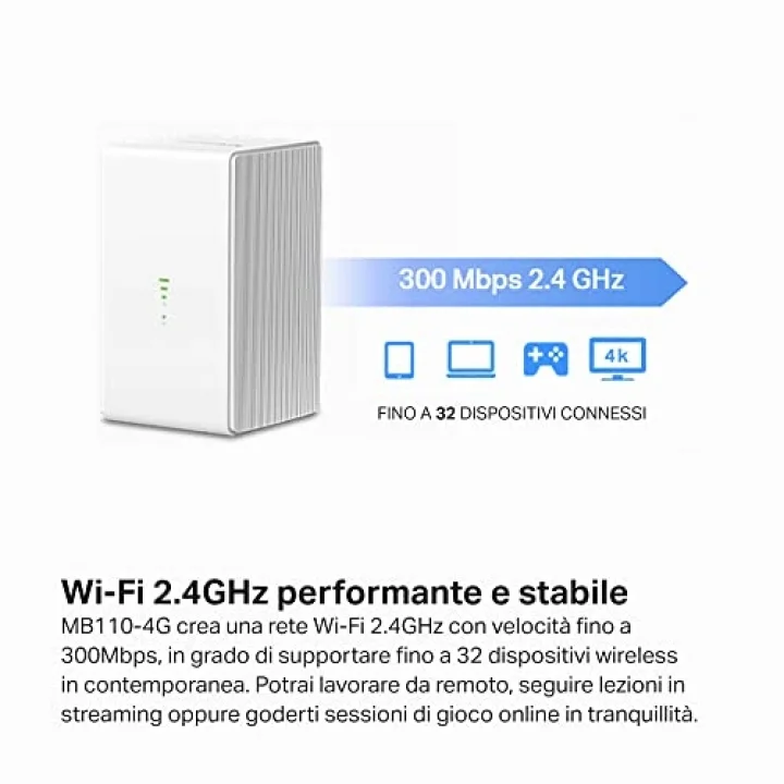 MB110-4G, 300 Mbps Kablosuz N 4G LTE Router