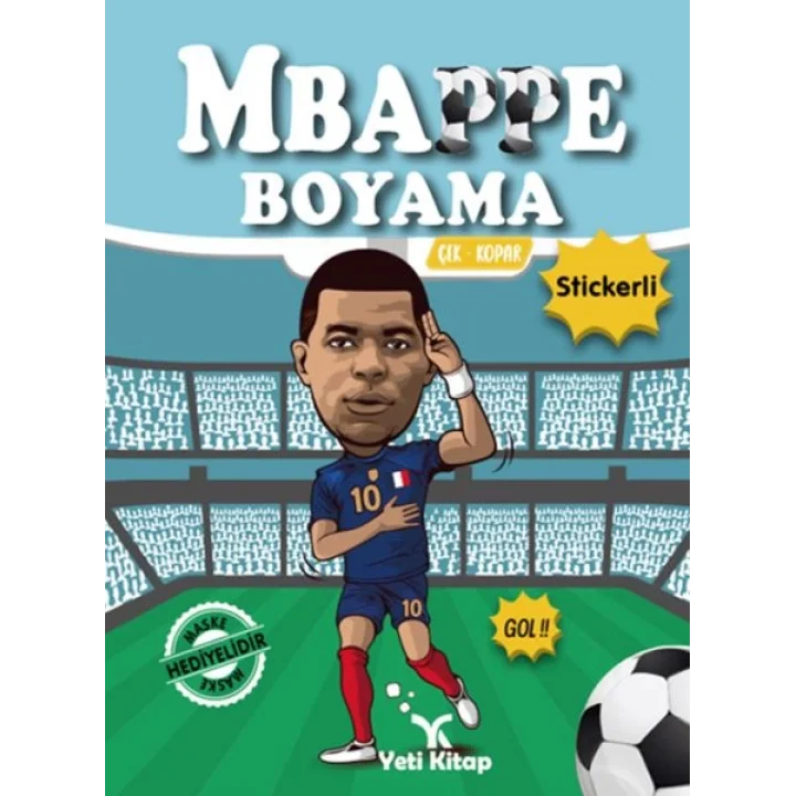 Mbappe Boyama Kitabı