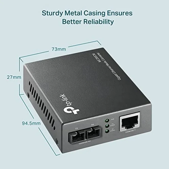 MC200CM, Gigabit Multi-Mode Medya Dönüştürücü