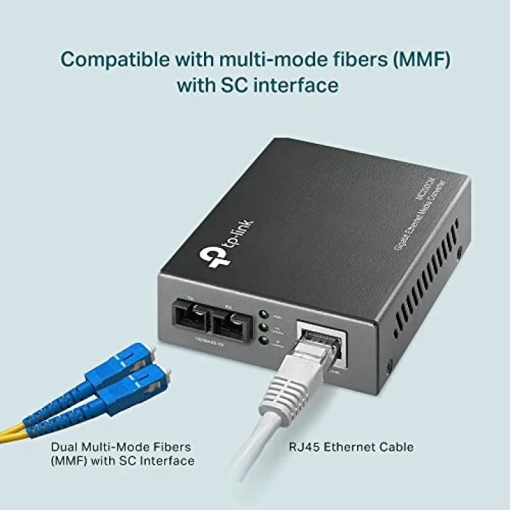 MC200CM, Gigabit Multi-Mode Medya Dönüştürücü