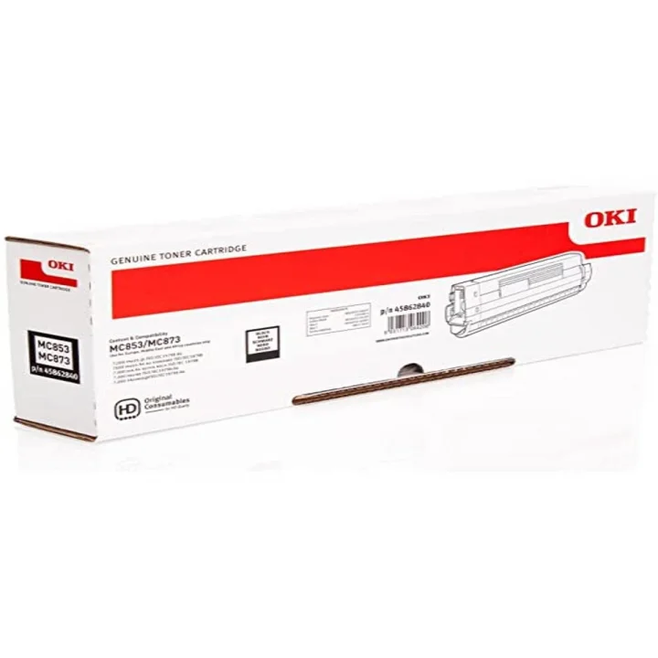 MC853/873 toner Siyah için 7.000 sayfa