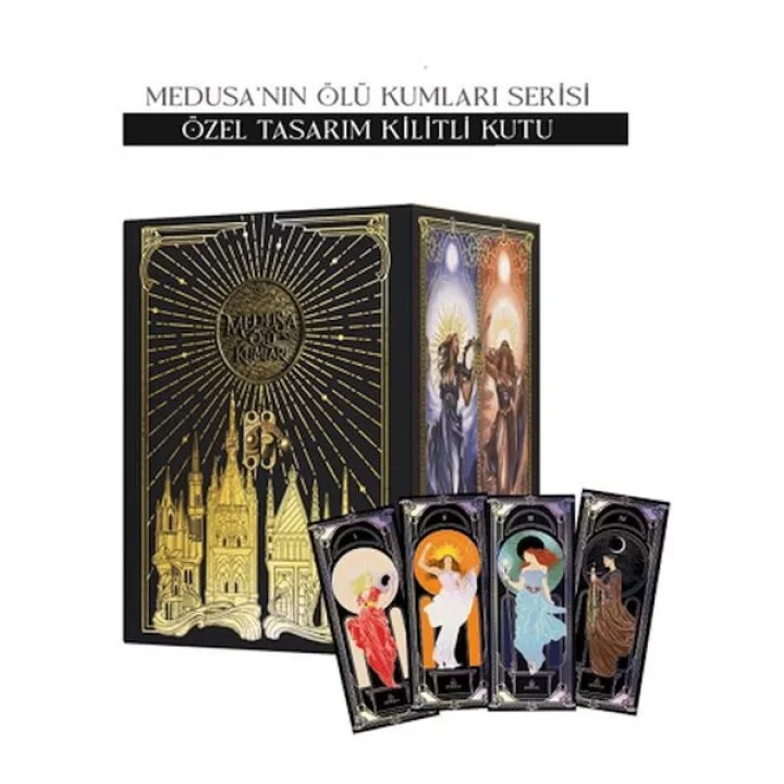 Medusanın Ölü Kumları Serisi - Hediyeli Kilitli Kutu (Ciltli)