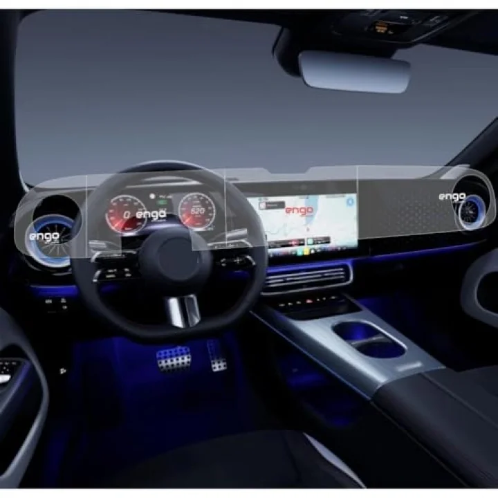 Mercedes Cla İle Uyumlu Mat Ekran Koruyucu Cla 220 Cla 350 4 Parça Set