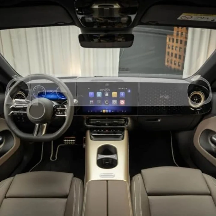 Mercedes Cla İle Uyumlu Mat Ekran Koruyucu Cla 220 Cla 350 4 Parça Set