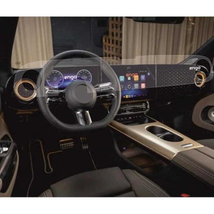 Mercedes Cla İle Uyumlu Mat Ekran Koruyucu Cla 220 Cla 350 4 Parça Set