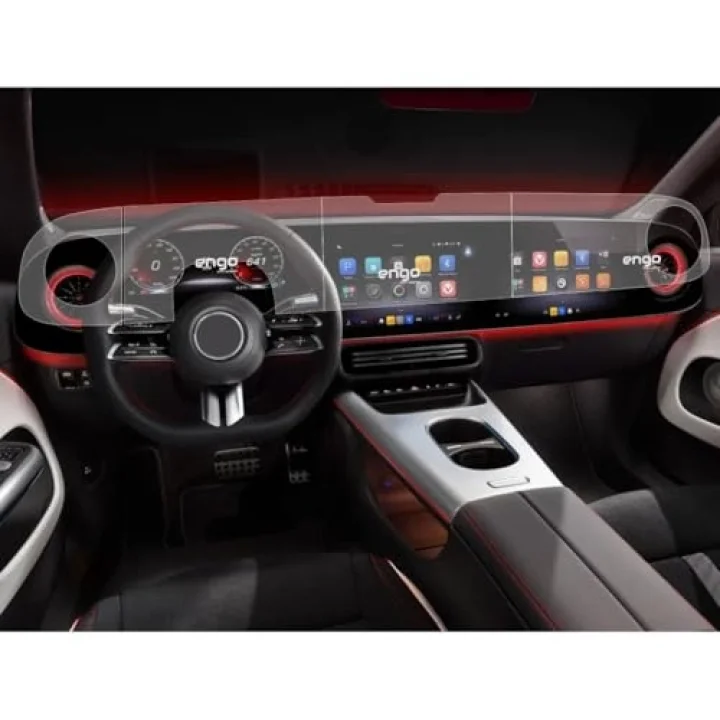 Mercedes Cla İle Uyumlu Mat Ekran Koruyucu Cla 220 Cla 350 4 Parça Set