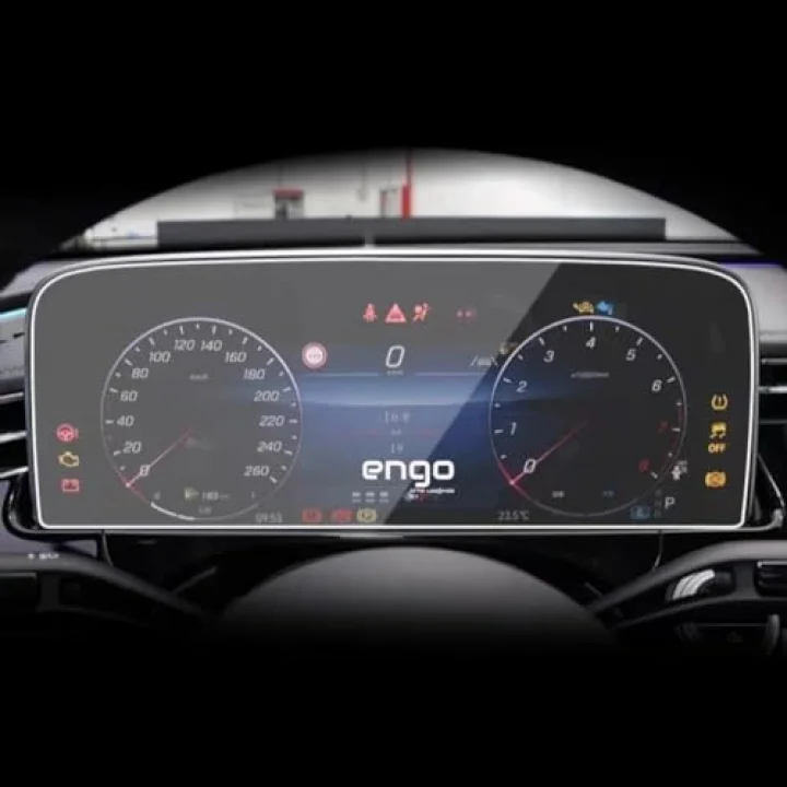 Mercedes E180 Ile Dijital Gösterge Paneli İle Uyumlu Mat Ekran Koruyucu W214