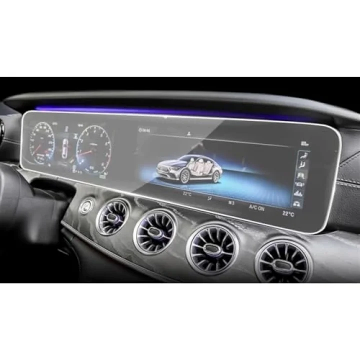 Mercedes E200 İle Uyumlu Mat Ekran Koruyucu Multimedya Ve Dijital Ekran
