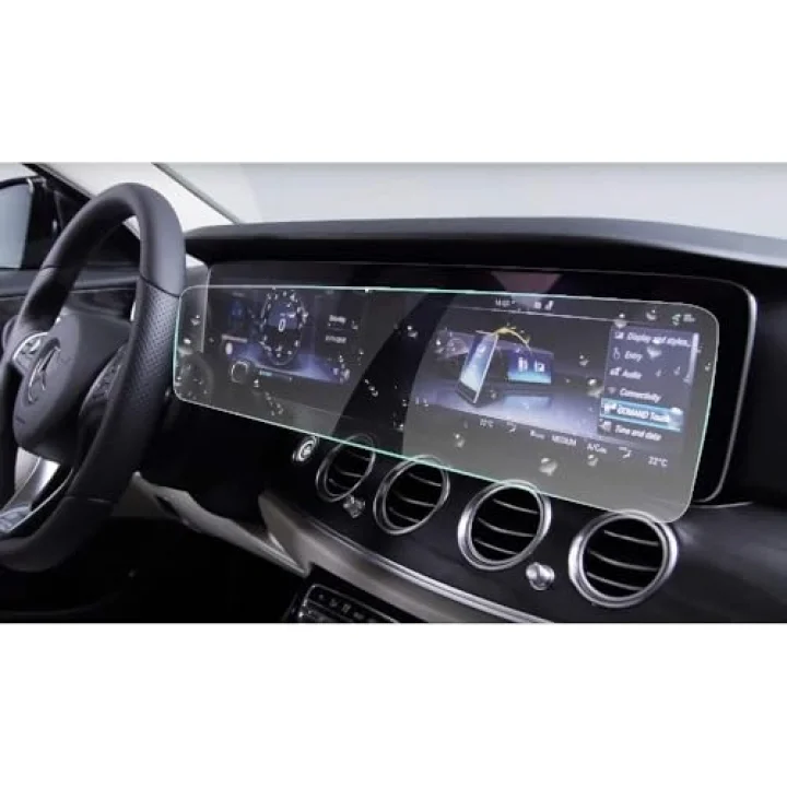 Mercedes E200 İle Uyumlu Mat Ekran Koruyucu Multimedya Ve Dijital Ekran