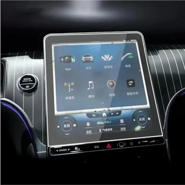 Mercedes Glc 11.9 İnç İle Uyumlu Mat Ekran Koruyucu Multimedya