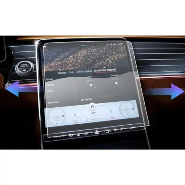 Mercedes S450 12.8 İnç İle Uyumlu Mat Ekran Koruyucu Multimedya