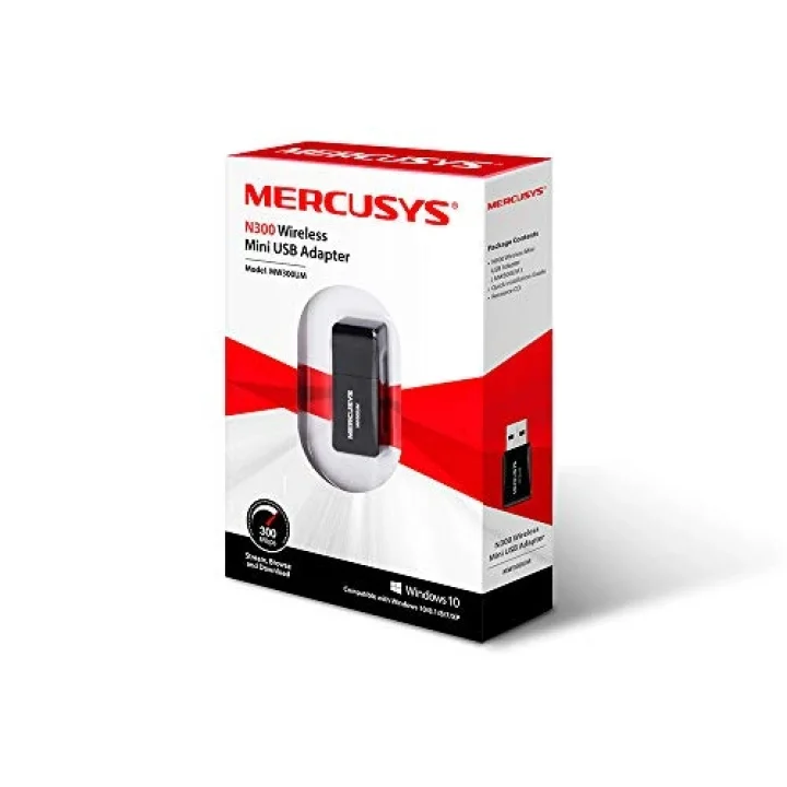 Mercusys MW300UM 300Mbps Kablosuz USB Adaptör