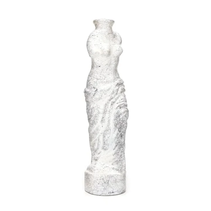 Mermer Desenli Venüs Vazo (25 cm)