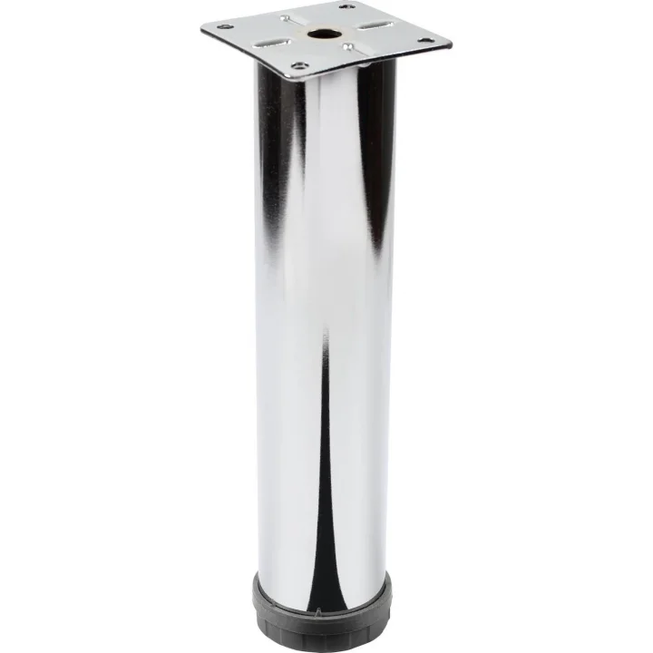 Mey İthalat® Metal Krom Ayak 42 mm Çap 12 cm Yükseklik