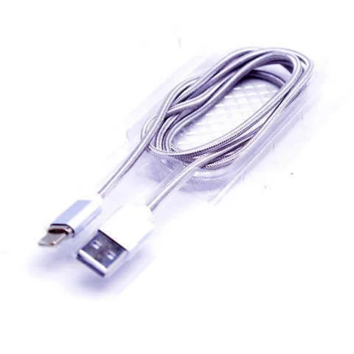 Metal Manyetic Uçlu Lightning Usb Kablo Siyah