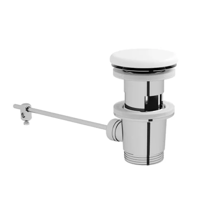 Metropole Beyaz Seramik Süzgeç, Lavabo Sifon Üst Grubu - 6397l003-0159