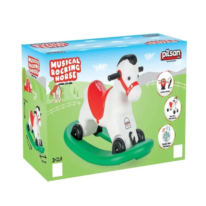 Mey İthalat®  07 520   Müzikli Sallanan At