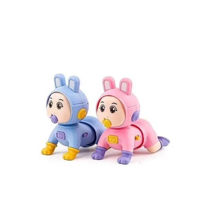 Mey İthalat® 0811-1-100 KUT.PİLLİ EMEKLEYEN BEBEK -PŞA