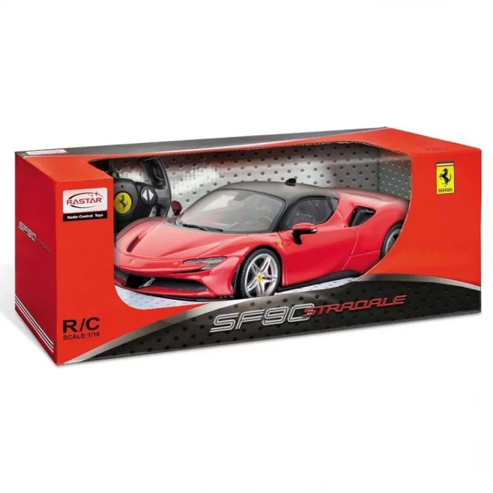 Mey İthalat® 1:14 Ferrari SF90 Stradale Kumandalı Araba
