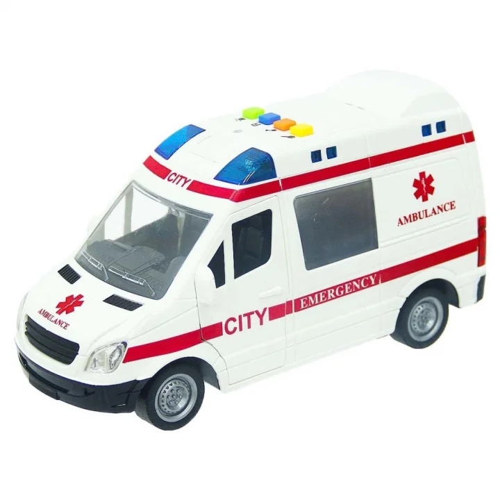 Mey İthalat®  1:16 Sesli ve Işıklı Şehir Kurtarma Araçları
