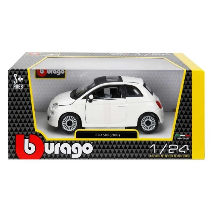 Mey İthalat® 1:24 Fiat 500 2007 Model Araba