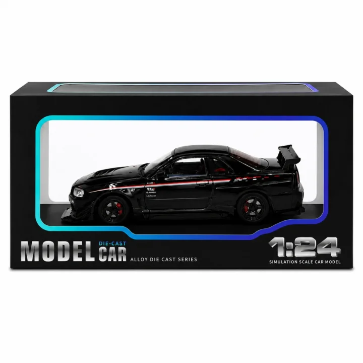 Mey İthalat® 1/24 R34 GTR Model Araba