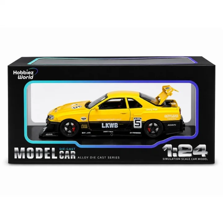 Mey İthalat® 1/24 R34 Modified Edition Model Araba
