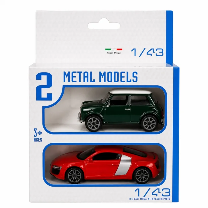 Mey İthalat® 1:43 Street Fire Çiftli Arabalar 2li Set
