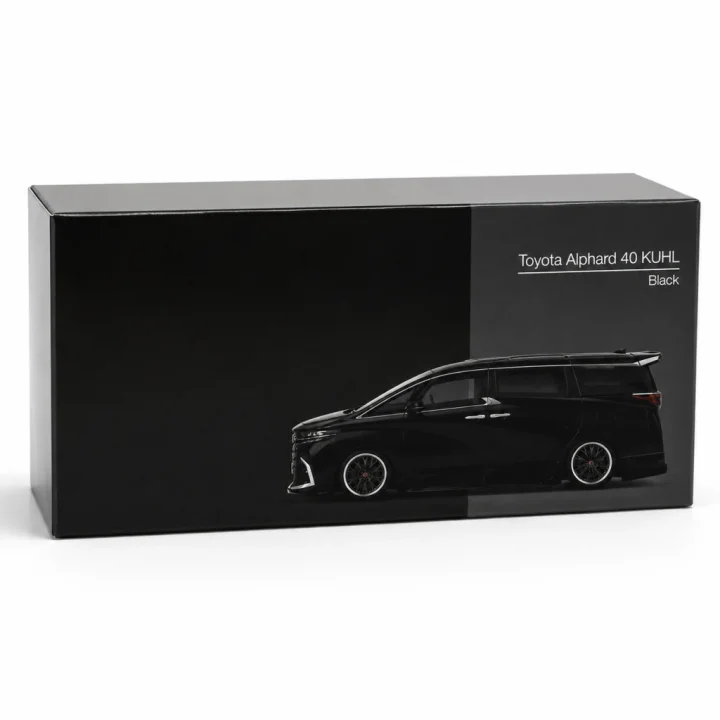 Mey İthalat® 1/64 Model Araç Alphard 40 KUHL Black