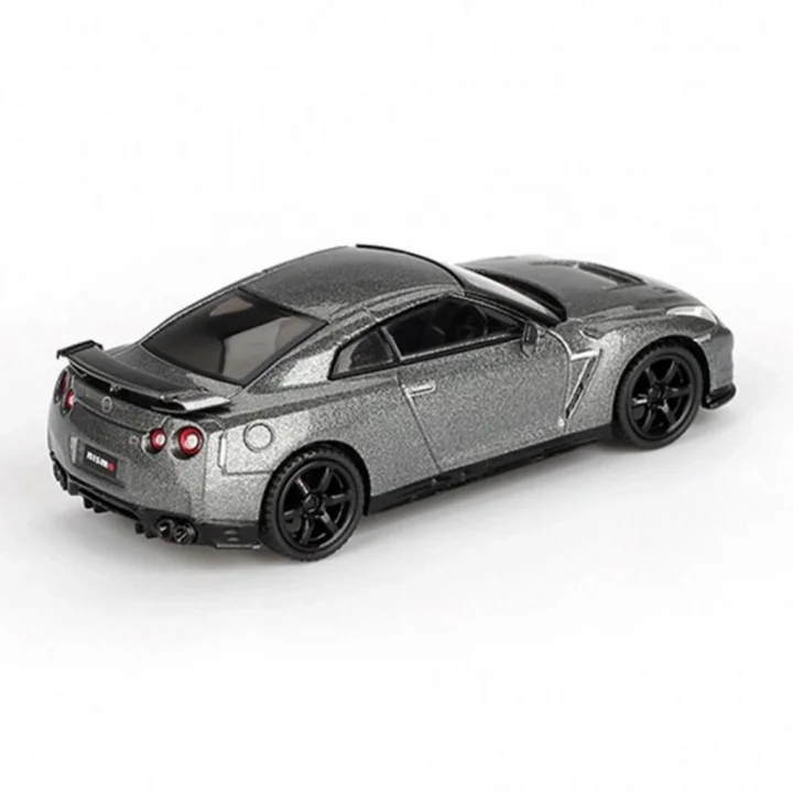 Mey İthalat® 1/64 MODEL ARAÇ GTR Nismo R35 CRS Version Dark Metal