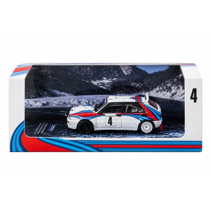 Mey İthalat® 1/64 Model Araç HF Integrale Monte Carlo Rally 1992 #04 Winner Didier Auriol / Bernard Occelli