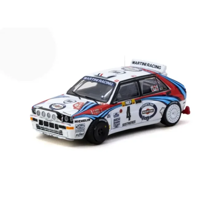 Mey İthalat® 1/64 Model Araç HF Integrale Monte Carlo Rally 1992 #04 Winner Didier Auriol / Bernard Occelli