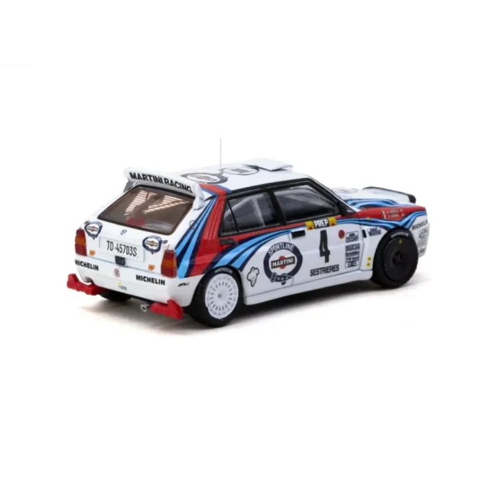 Mey İthalat® 1/64 Model Araç HF Integrale Monte Carlo Rally 1992 #04 Winner Didier Auriol / Bernard Occelli