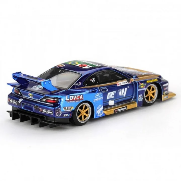 Mey İthalat® 1/64 MODEL ARAÇ S15 SILVIA Team Liberty Walk 2025 Formula Drift