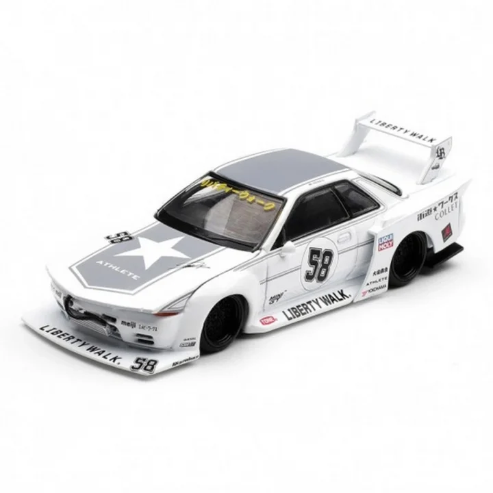 Mey İthalat® 1/64 Model Araç  Skyline GT-R (R32) Kaido Works TAS 2025