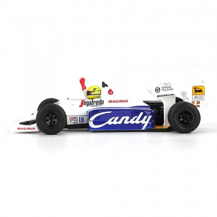 Mey İthalat® 1/64 MODEL ARAÇ TG184 #19 Ayrton Senna 1984 Monaco Grand Prix 2nd Place