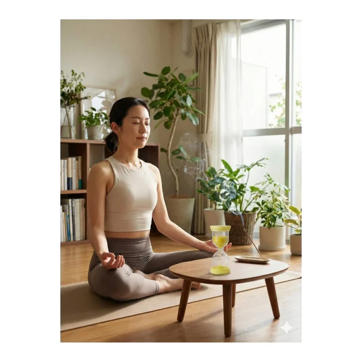 Mey İthalat® 10 Dakika MOR Kum Saati - Dekoratif Cam