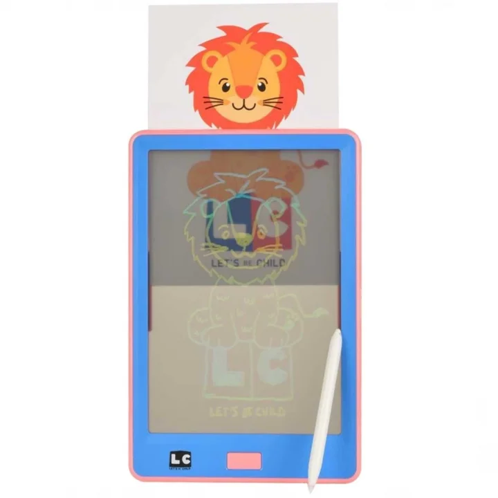 Mey İthalat®  10 inch Şeffaf LCD Dijital 4 Adet Çizim Kartlı Tablet 31052
