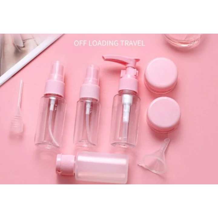 Mey İthalat® 10 Parça Seyahat  Sprey ve Boş Şişe Seti