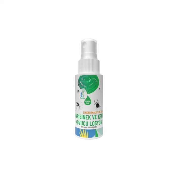 Mey İthalat® %100 Doğal Sivrisinek ve Kene Kovucu Sprey Krem 50 ml