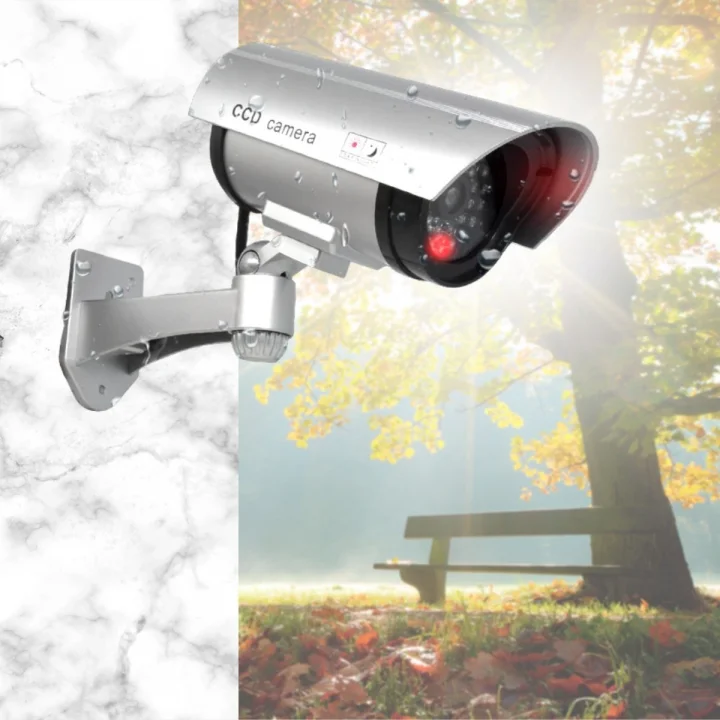 Mey İthalat®  %100 Gerçekçi İç ve Dış Mekan İçin Sahte Güvenlik Kamerası