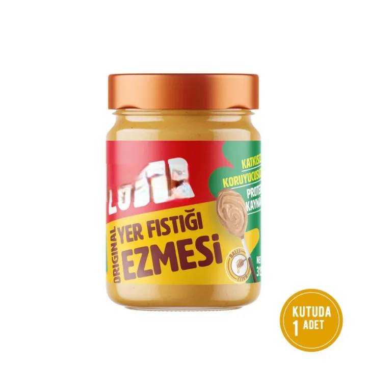 Mey İthalat® %100 Yer Fıstığı Ezmesi Original 315 Gr