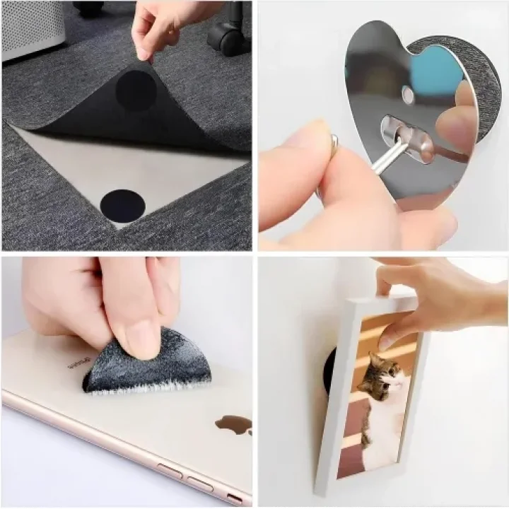 Mey İthalat® 100lü Mega Paket Halı Kaydırmaz Ped