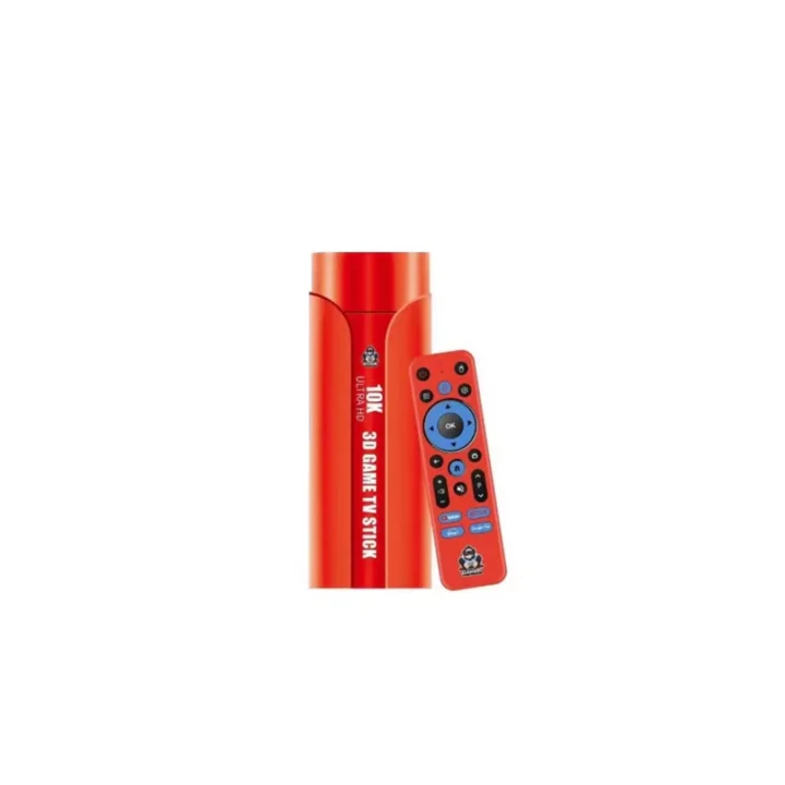 Mey İthalat® 10K HD Android Oyun Konsolu 64GB Çift Kumandalı TV Stick