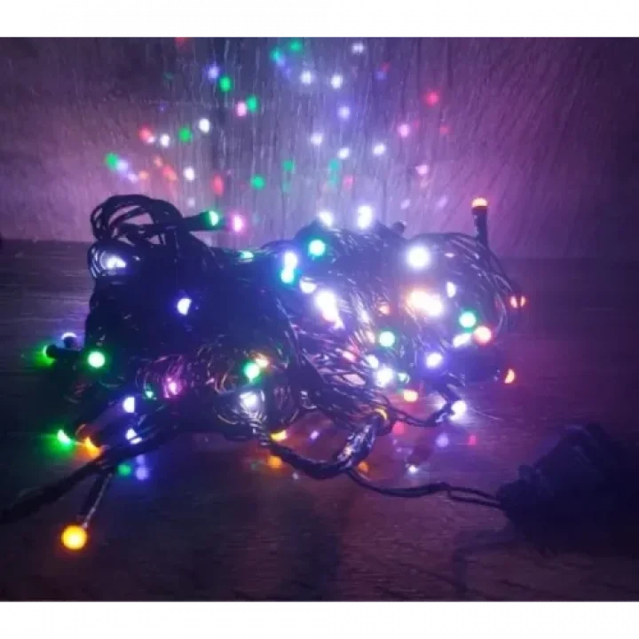 Mey İthalat® 10m 100 Led Damla Uçlu Gün Işığı Siyah Kablo