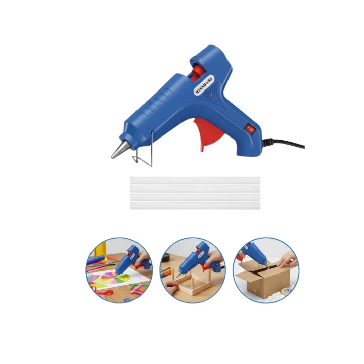 Mey İthalat® 11 mm Silikon Uyumlu 60 W Silikon Tabancası 5 Adet Silikon Hediyeli