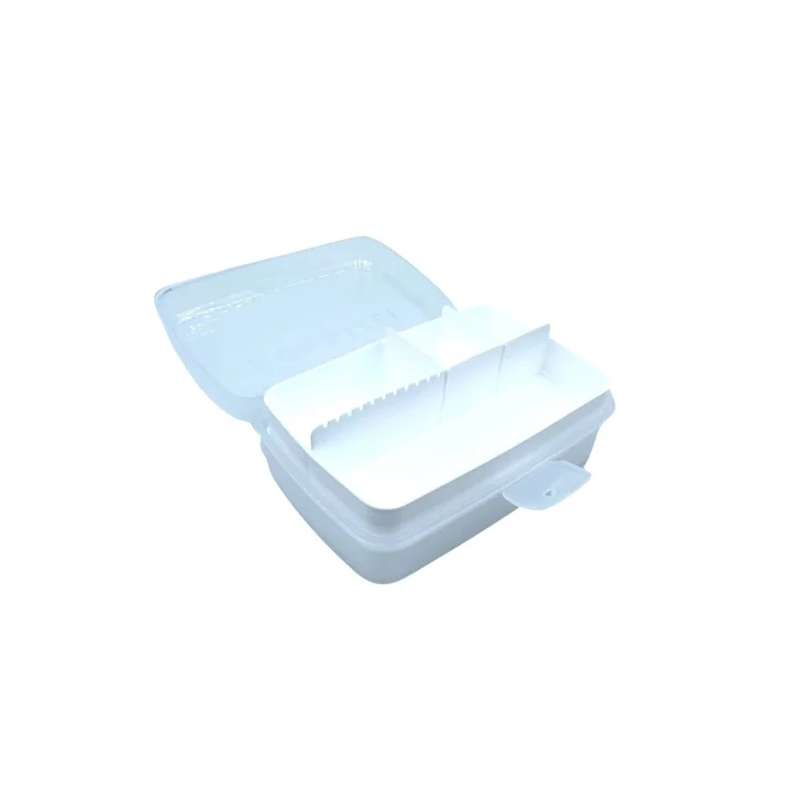 Mey İthalat®  12 Bölmeli Çok Amaçlı Takı Toka Kutusu Dikiş Kutusu Kapaklı Organizer Kutusu Bölmeli Kutu